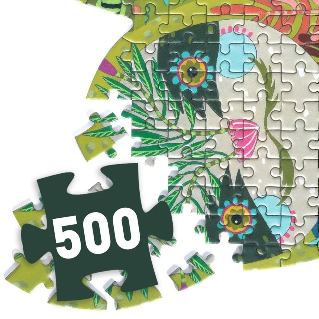 Παζλ τέχνης με νωθρότητα 500 τεμαχίων
