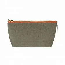 Τσάντα καλλυντικών Brera από λινό 21 cm, χρώμα Beluga