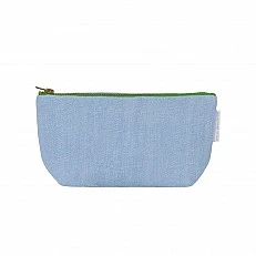 Τσάντα καλλυντικών Brera linoleum 21 cm Χρώμα ανοιχτό μπλε