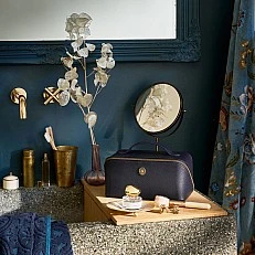 Τσάντα καλλυντικών Cyrille σε μπλε χρώμα