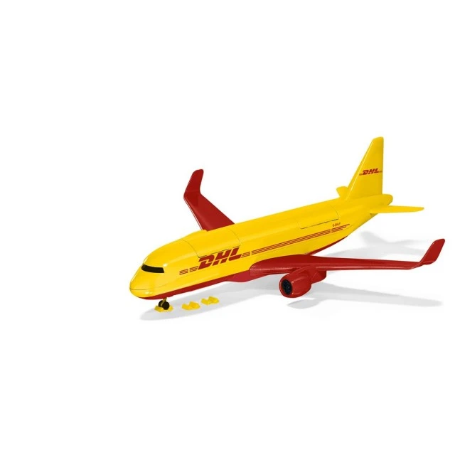 Παιχνίδι φορτηγού αεροπλάνου DHL με αξεσουάρ