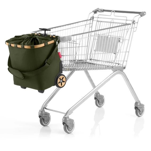 Καλάθι αγορών Carrycruiser Χρώμα σκούρο πράσινο