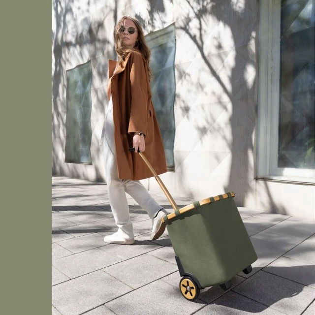 Καλάθι αγορών Carrycruiser Χρώμα σκούρο πράσινο
