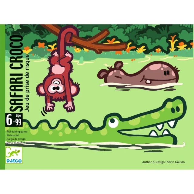 Παιχνίδι με κάρτες Crocodile Safari