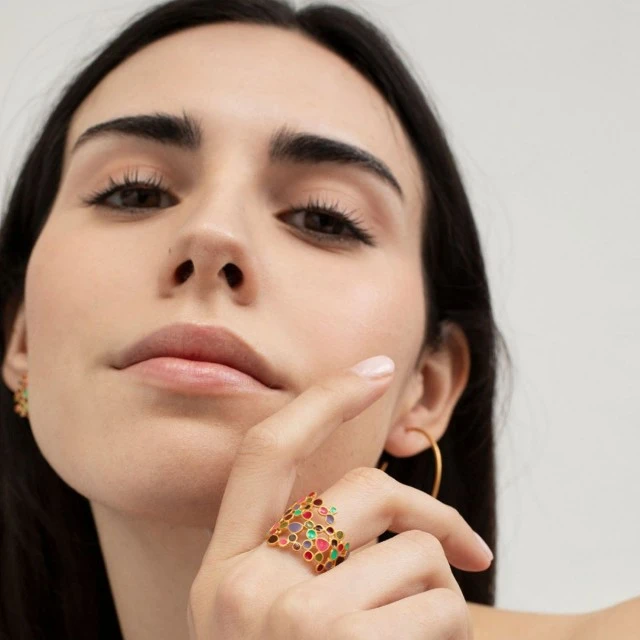 Δαχτυλίδι Candy Colours μέγεθος 14