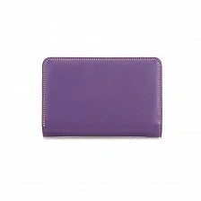 Μεσαίο τριπλό πορτοφόλι σε χρώμα σανγκρίας