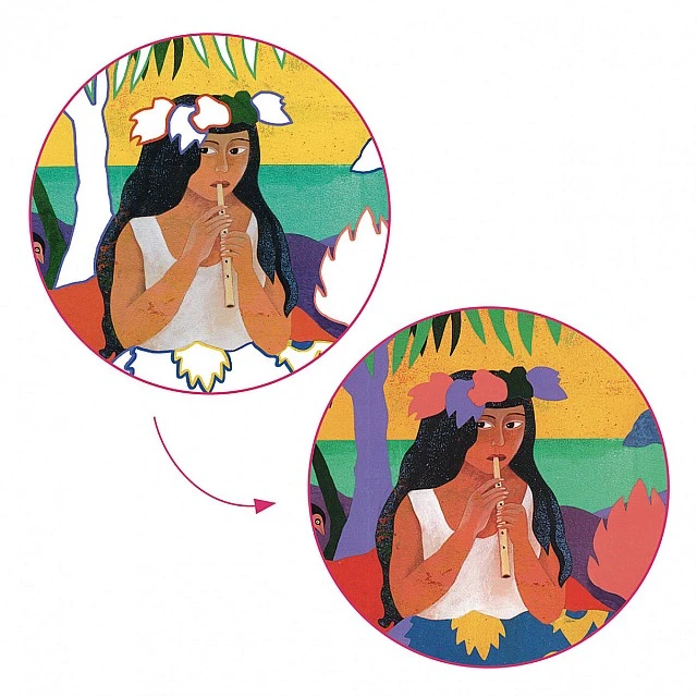Ζωγραφική σε ακουαρέλα Paul Gauguin