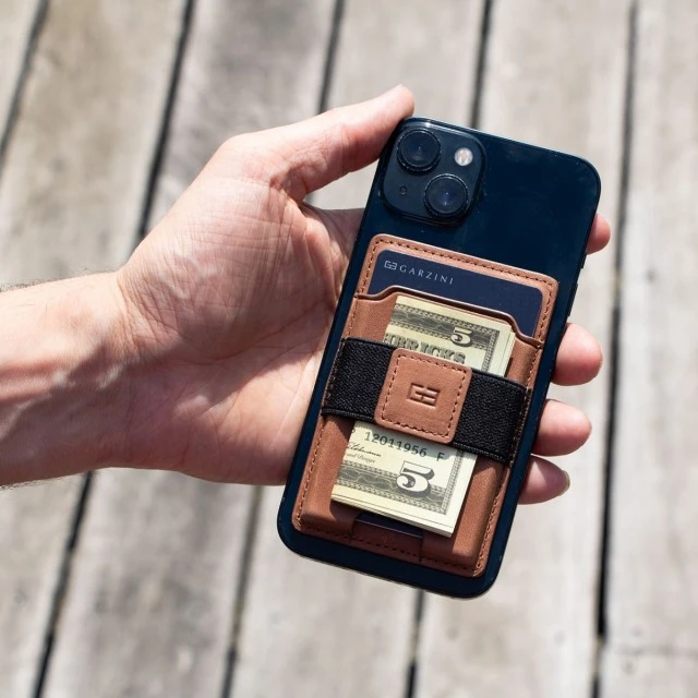Πορτοφόλι MagSafe 2 σε 1 8 καρτών Χρώμα καφέ