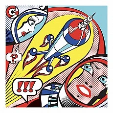 Ζωγραφίστε με μαρκαδόρους Roy Lichtenstein