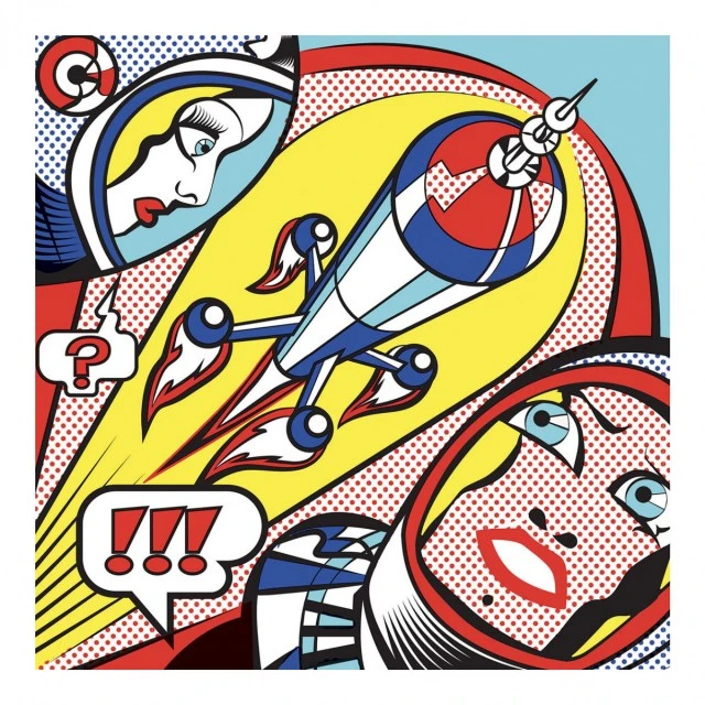 Ζωγραφίστε με μαρκαδόρους Roy Lichtenstein