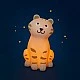 Νυχτερινό φωτιστικό tiger με USB 21,5cm Moulin Roty