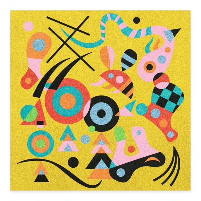 Χρώματα άμμου Wassily Kandinsky