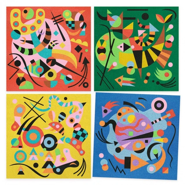 Χρώματα άμμου Wassily Kandinsky