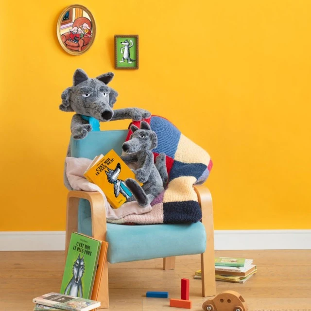 Μαλακό παιχνίδι μεγάλος λύκος Moulin Roty