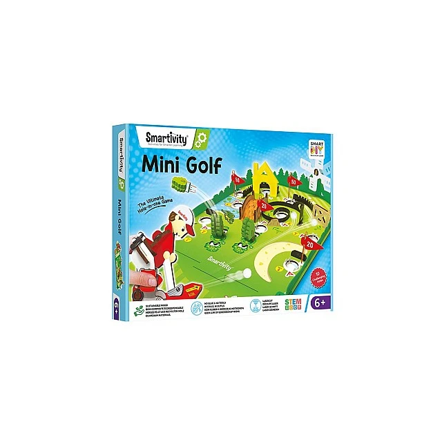 Ξύλινο σετ μίνι γκολφ Smart Games