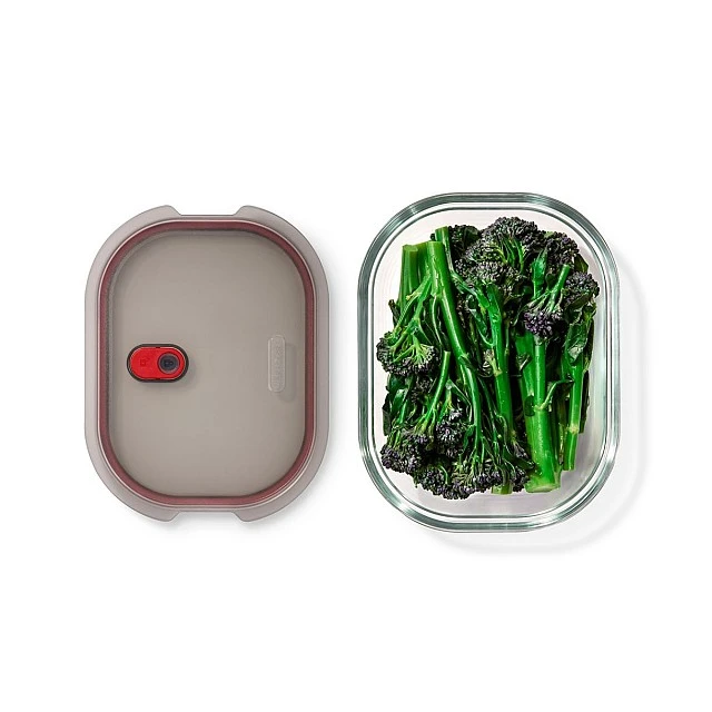 Γυάλινο δοχείο τροφίμων 1.200ml Stack + Nest Black+Blum