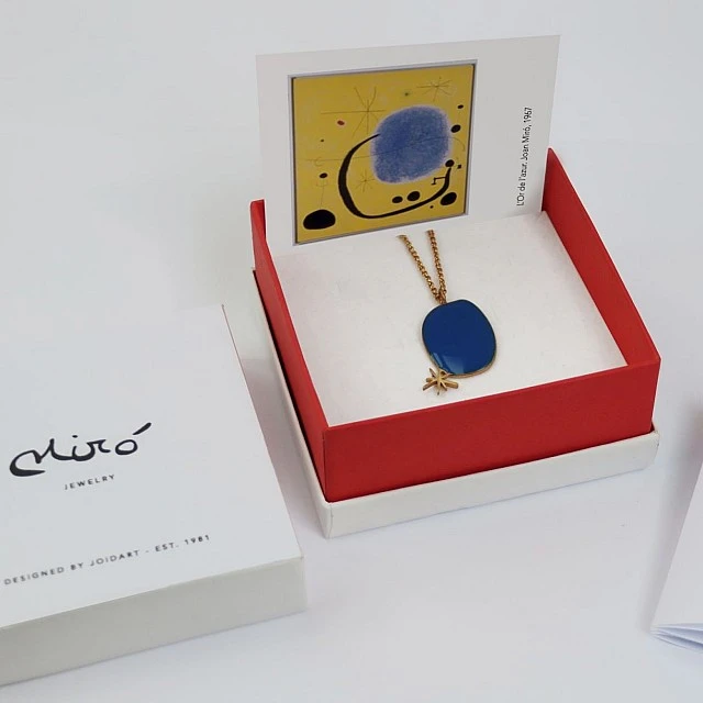 Κολιέ MIRO Μπλε Joidart