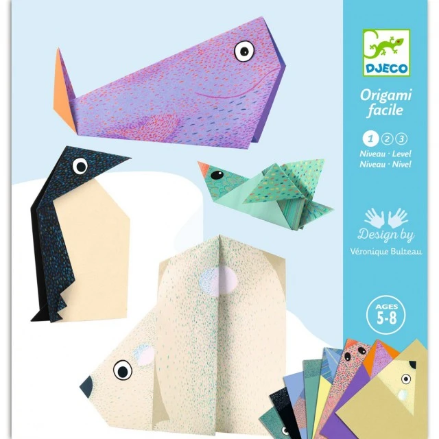 Δημιουργικό σετ origami - Πολικά ζώα