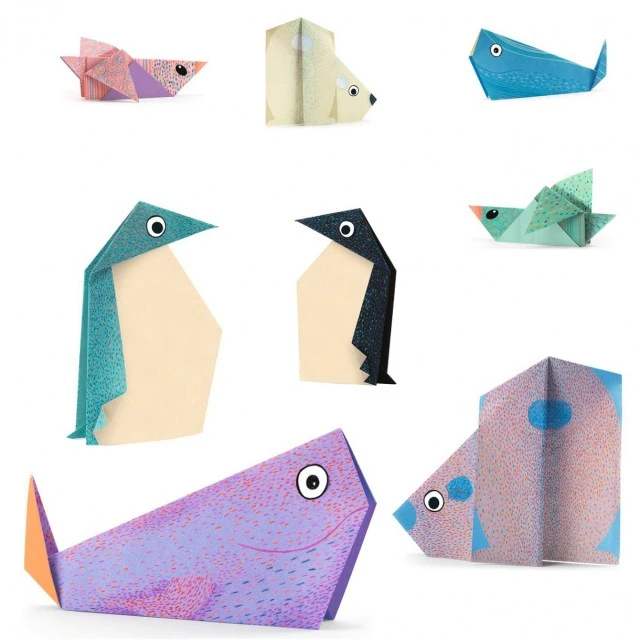 Δημιουργικό σετ origami - Πολικά ζώα