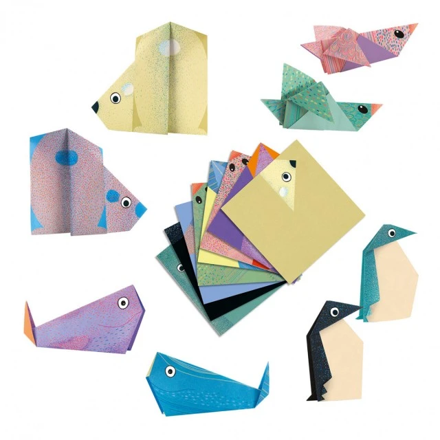 Δημιουργικό σετ origami - Πολικά ζώα