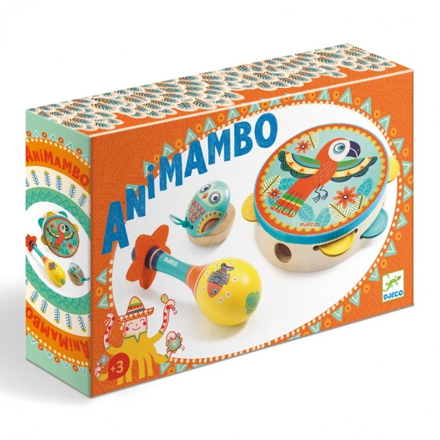 Παιδικά ξύλινα μουσικά όργανα Animambo - Djeco