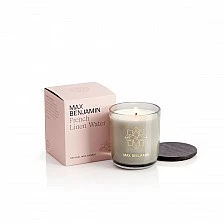 Αρωματικό κερί με άρωμα γαλλικού λινού και νερό