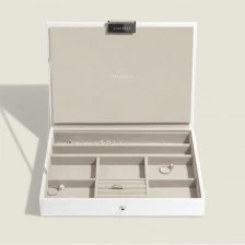 Κοσμήματα με καπάκι Χρώμα λευκό