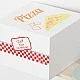 Ξύλινο παιδικό ποδήλατο ισορροπίας GINGER HOME – Μοτοσικλέτα με κουτί πίτσας, 81×36×52 cm