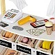 GINGER HOME Ξύλινο Παιδικό Κατάστημα και Θέατρο 2 σε 1, για παιχνίδι ρόλων, με ταμειακή μηχανή, τερματικό POS και σαρωτή με ήχο, παιχνίδια και αξεσουάρ, 45x24x97,5 cm, για παιδιά άνω των 3 ετών