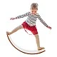 Ginger Home Wooden Balance Board - Safe Toy for Children, 82x30x15 cm