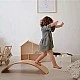 Ginger Home Wooden Balance Board - Safe Toy for Children, 82x30x15 cm