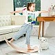 Ginger Home Wooden Balance Board - Safe Toy for Children, 82x30x15 cm