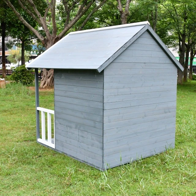 Ξύλινο Παιδικό Σπίτι GINGER HOME, 139x143,5x149 cm, για παιχνίδια στην αυλή και στον κήπο