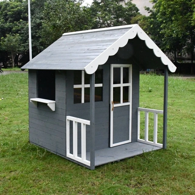 Ξύλινο Παιδικό Σπίτι GINGER HOME, 139x143,5x149 cm, για παιχνίδια στην αυλή και στον κήπο