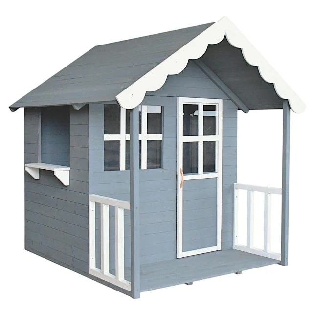 Ξύλινο Παιδικό Σπίτι GINGER HOME, 139x143,5x149 cm, για παιχνίδια στην αυλή και στον κήπο