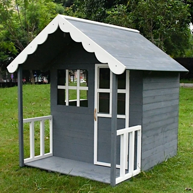 Ξύλινο Παιδικό Σπίτι GINGER HOME, 139x143,5x149 cm, για παιχνίδια στην αυλή και στον κήπο