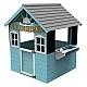 Ξύλινο παιδικό σπιτάκι GINGER HOME με κουζίνα – 110×103×137 εκ.