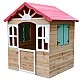 Ξύλινο παιδικό σπιτάκι εξωτερικού χώρου GINGER HOME - για αυλή και κήπο, 115×102×129 εκ.
