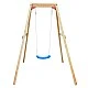 Παιδική Ξύλινη Κούνια GINGER HOME, 156x200x201 cm, Safe Outdoor Play