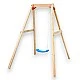 Παιδική Ξύλινη Κούνια GINGER HOME, 156x200x201 cm, Safe Outdoor Play