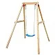 Παιδική Ξύλινη Κούνια GINGER HOME, 156x200x201 cm, Safe Outdoor Play