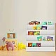 Παιδικό Ράφι GINGER HOME, Organizer με Ράφια για Βιβλία και Περιοδικά, Ξύλινο, Λευκό, 80x30x80 cm.