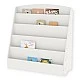 Παιδικό Ράφι GINGER HOME, Organizer με Ράφια για Βιβλία και Περιοδικά, Ξύλινο, Λευκό, 80x30x80 cm.