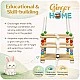 Παιδική Ξύλινη Κούνια GINGER HOME με Ζώνη και Μπουφέδες – έως 70 κιλά, 30×30 εκ.