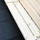 Μεγάλο Παιδικό Sandbox με Πάγκους και Πτυσσόμενο Κάλυμμα GINGER HOME 157x157x21cm, Ξύλινο