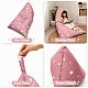 Παιδική Ξαπλώστρα Πουφ GINGER HOME Little Stars, 100% Βαμβάκι, Ροζ Barbaron με Αστέρια, 127x81x76 εκ.