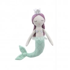 Κουκλίτσα Wilberry Mermaid με μωβ μαλλιά 28 cm.