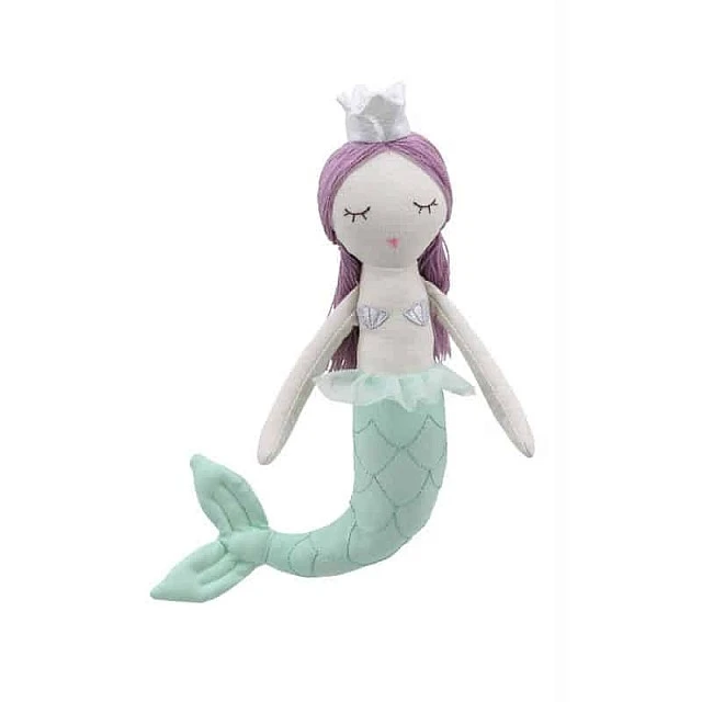 Κουκλίτσα Wilberry Mermaid με μωβ μαλλιά 28 cm.