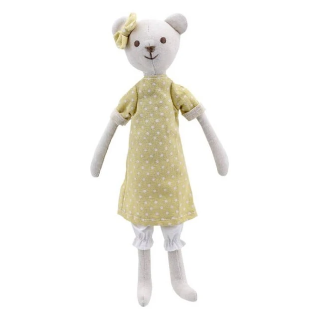 Λινό παιχνίδι Bear girl 30 cm.