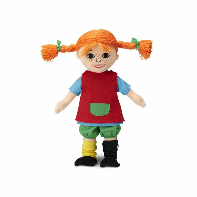 Μαλακή κούκλα Pippi Μακρυκάλτσα 30 cm.